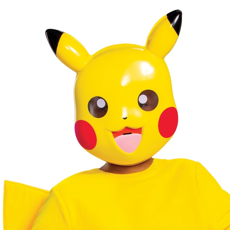 Disguise Pokemon Pikachu Costume for Kids, Official Pokemon Costume Jumpsuit, Medium (7-8) - Image 2